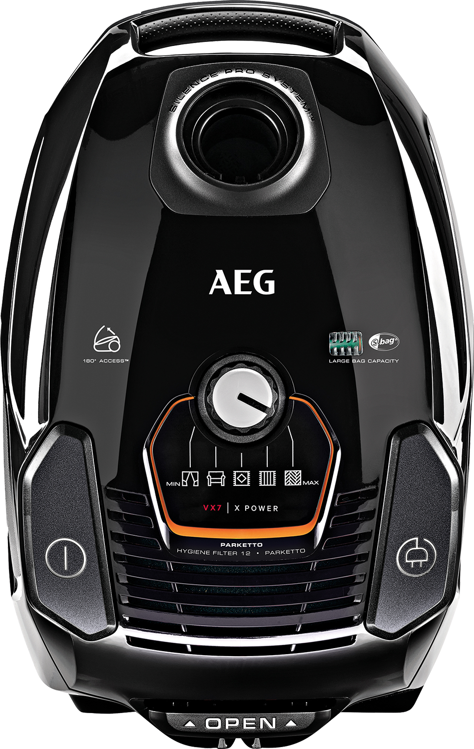 AEG VX7-2-EB-L Zwart