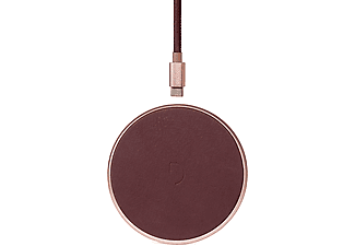 DECODED Leren QI Wireless Charger Paars/Roze