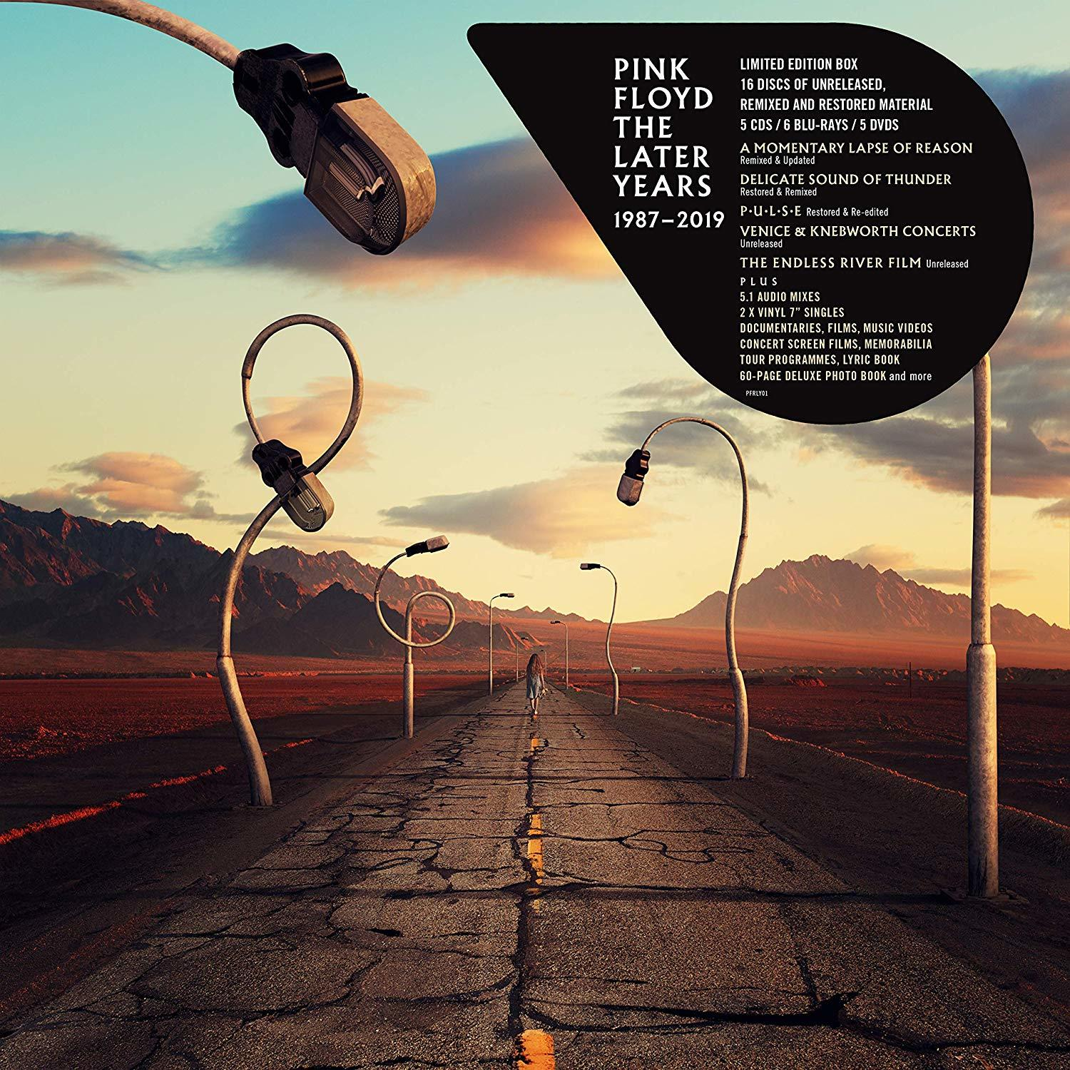 Pink Floyd - THE LATER YEARS 1987 - 2019  - (DVD + Buch)
