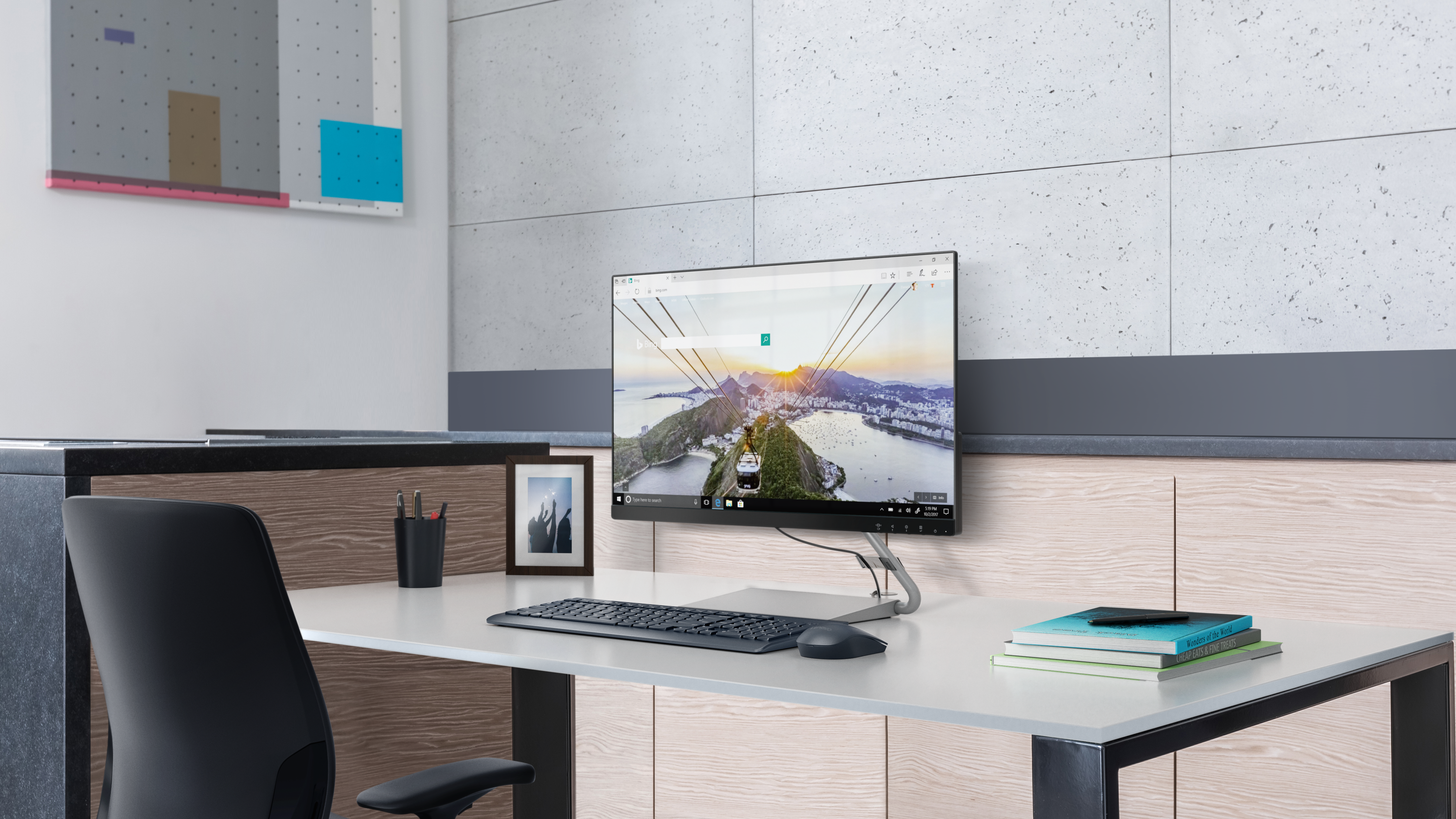 LENOVO Q24i-10 23,8 Zoll  Full-HD  Monitor  6 ms Reaktionszeit  
