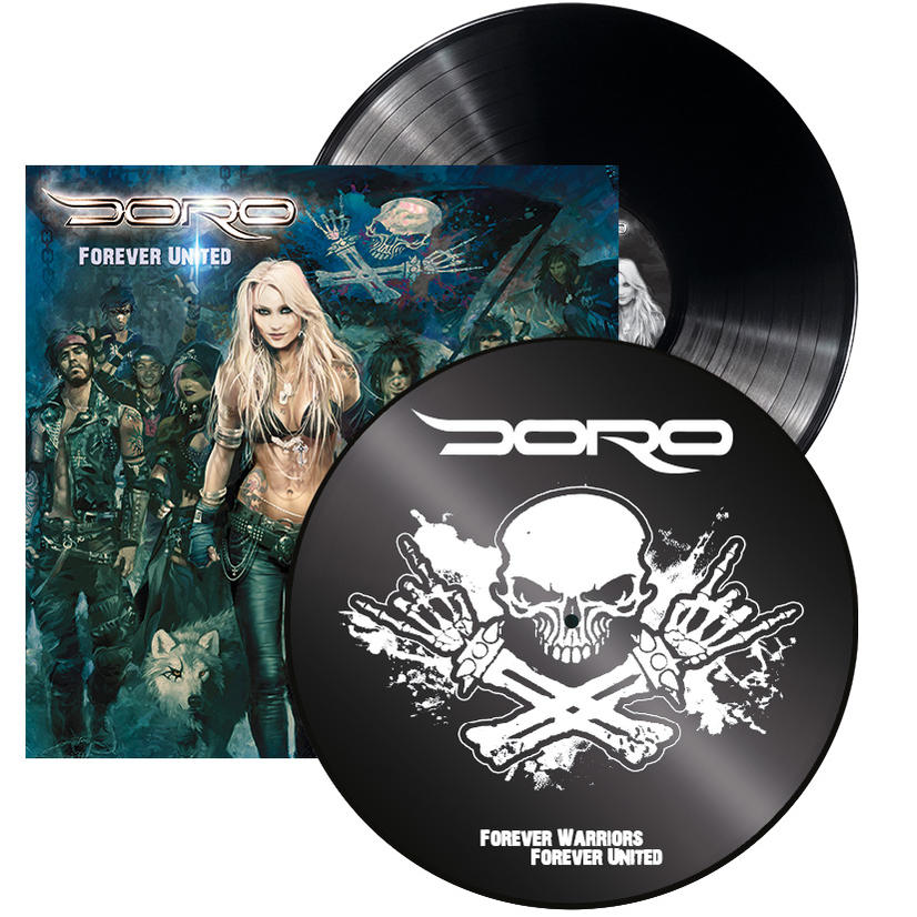Doro - Forever United (Exklusive Black Vinyl Edition)  - (Vinyl)