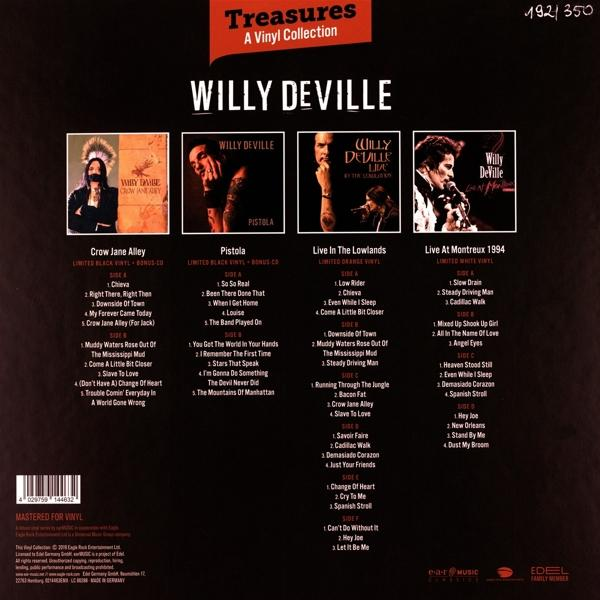 Willy Deville - Treasures - A Vinyl Collection (Ltd.Vinyl Box)  - (LP + Bonus-CD)