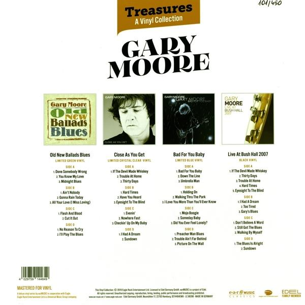 Gary Moore - Treasures-A Vinyl Collection (Ltd.Vinyl Box)  - (Vinyl)