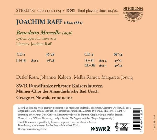 Roth/Ramos/Nowak/SWR Rundfunkorchester - Benedetto Marcello  - (CD)