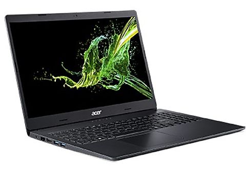 Portátil - Acer Aspire 3, 15.6" HD, Intel® Core™ i3-7020U, 4 GB RAM, 128 GB SSD, W10, Negro