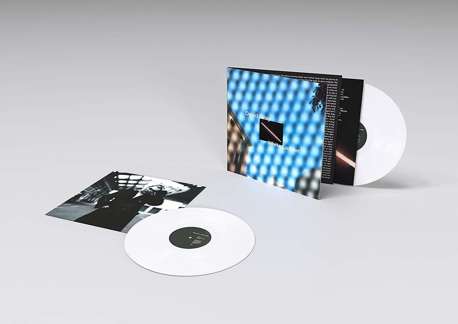 WHITE - LADDER (Vinyl) -COLOURED- Gray - David