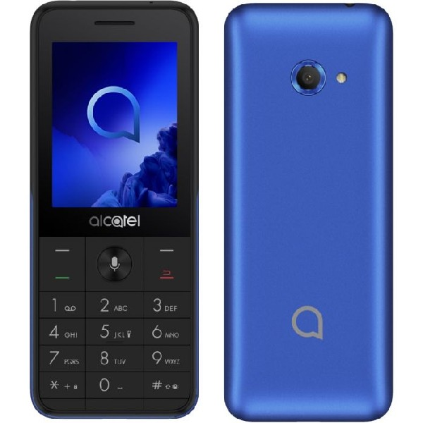 Alcatel 3088x Telefono movil 2.4 qvga bt azul 4g de wifi ram 4 gb memoria interna 512 mb slot micro sd bluetooth color espt 3088g smart bar sc9820e 3.2 1500 512mb4gb 3088 512mb+4gb 3088xalcatel 512mb 4gb