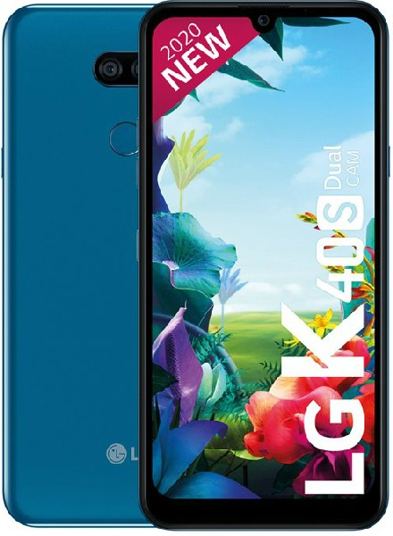 Móvil - LG K40s, Azul, 32 GB, 2 GB RAM, 6.1" HD+, 3500 mAh, Android