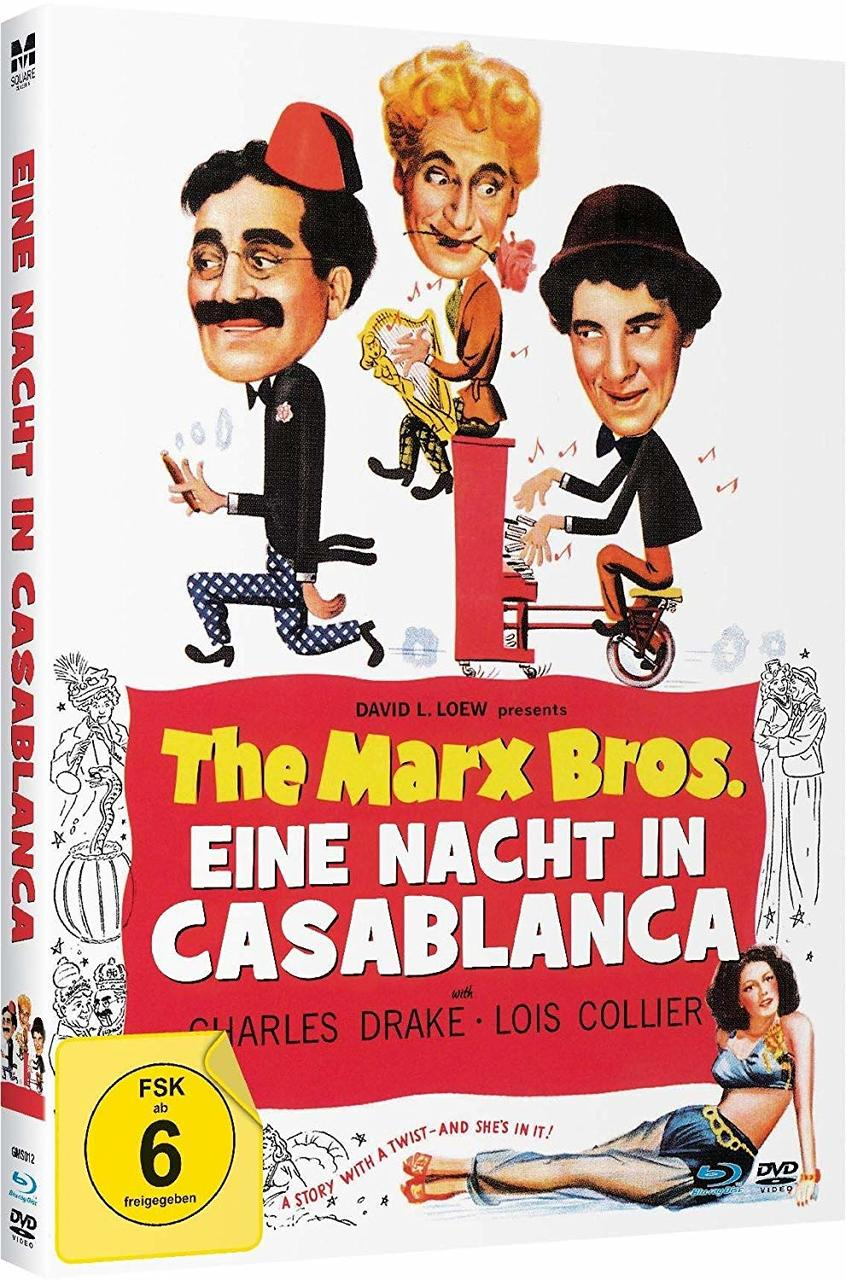 The Marx Bros.-Eine Nacht in Casablanca-Mediab Blu-ray + DVD