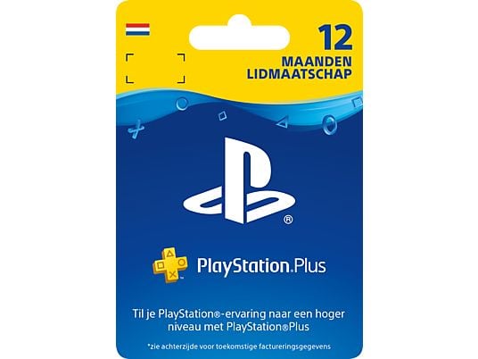 SONY COMPUTER ENTERTAINMENT PlayStation Plus Card - 1 Jaar