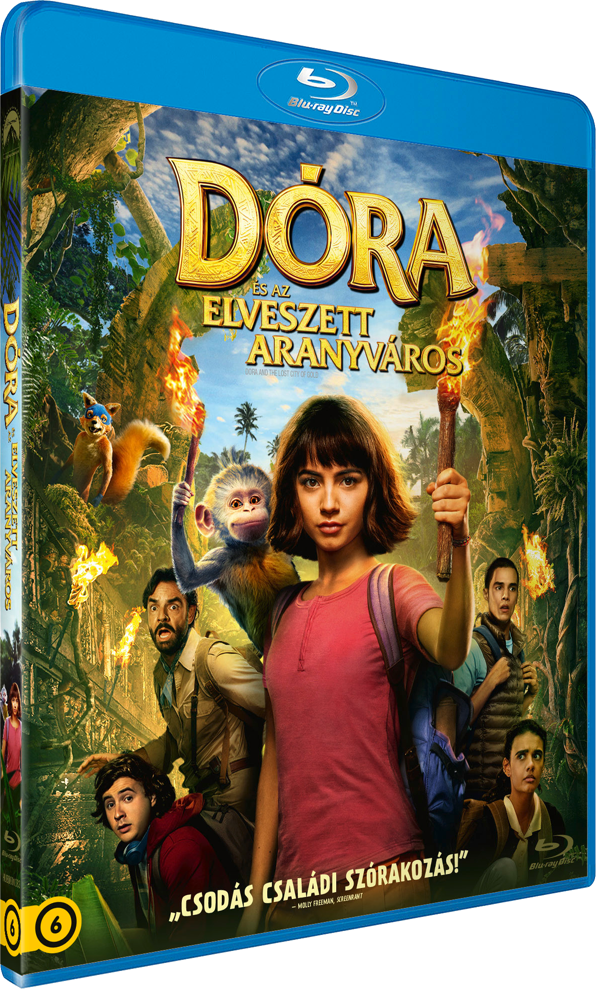 Dóra és az elveszett Aranyváros (Blu-ray)