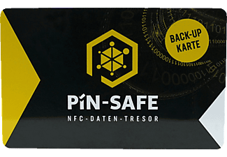 PIN-SAFE NFC offline Daten-Tresor inkl 2.Karte Speicherkarte