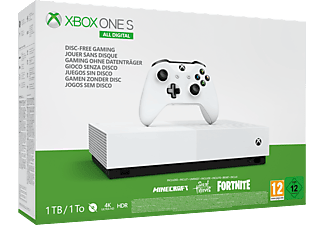 Xbox One S 1TB All-Digital Edition Bundle - Spielkonsole - Weiss