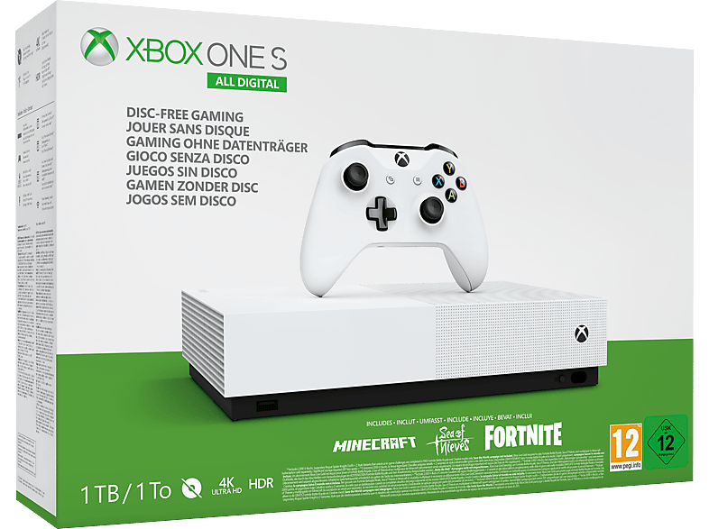 Xbox One S 1TB All Digital