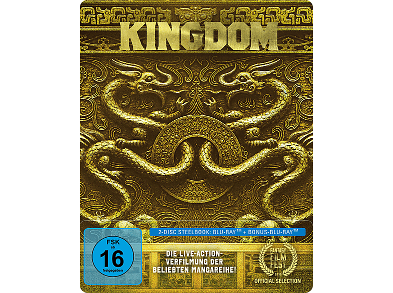 + (Blu-Ray) Blu-ray DVD Kingdom-2-Disc SteelBook