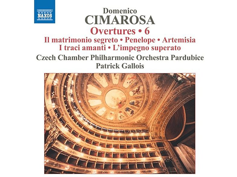 Patrick/czech Chamber Po Pardubice Gallois - CIMAROSA: Overtures 6 - (CD)