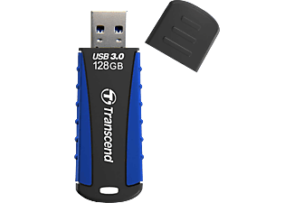 TRANSCEND JetFlash 810 - Chiavetta USB  (128 GB, Nero/Blu)