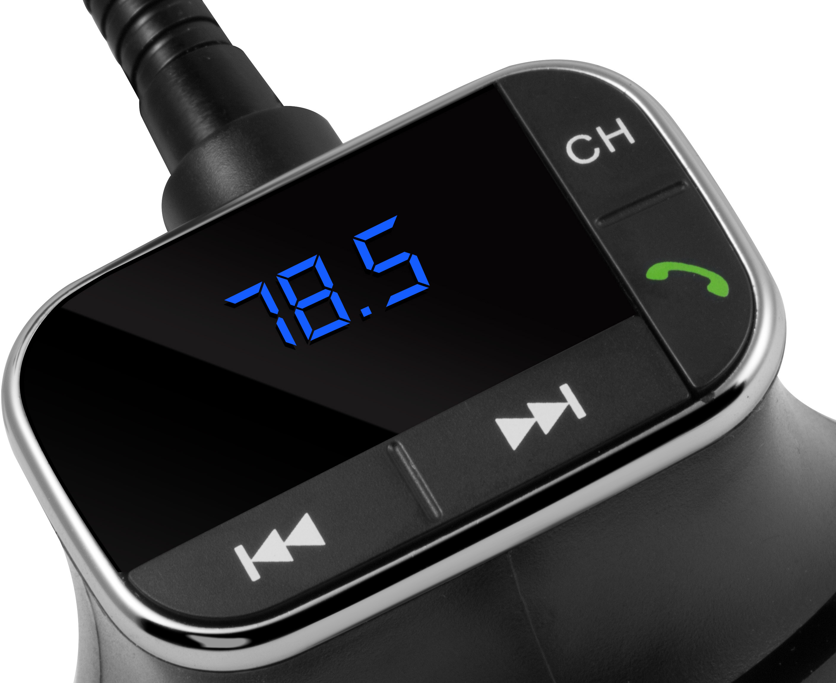 TECHNAXX FMT1200BT Transmitter mit wireless Ladefunktion
