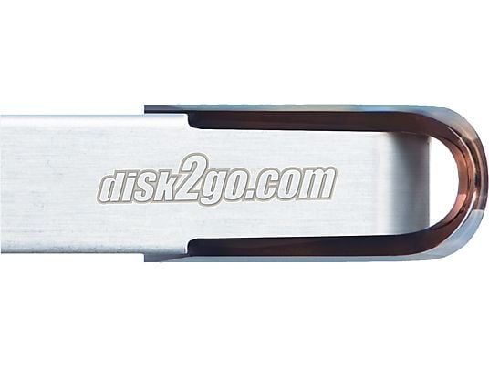 DISK2GO Prime - USB-Stick  (8 GB, Silber)