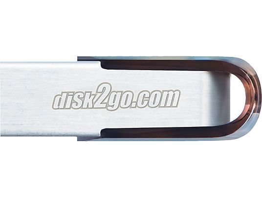 DISK2GO Prime - Clé USB  (16 GB, Argent)