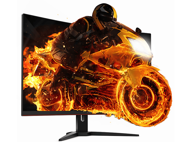 Monitor Gaming Aoc cq32g1 32 curvo qhd 2560 x 1440 va 1ms freesync negro lcd ledlcd 31.5 curva mate 80 cm 1800r full 144hz premium 1920x1080 250 cdm dsub 2x1.4 1x1.2 315 144