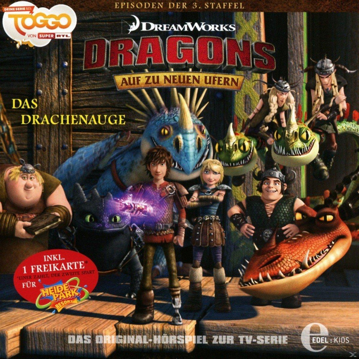 Dragons-auf Zu Neuen Ufern - Dragons - Auf zu neuen Ufern (21): Drachenauge [CD]