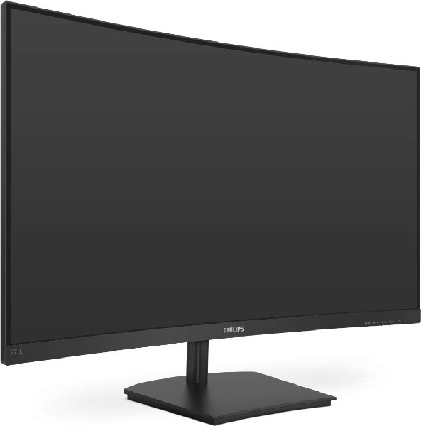 Monitor - Philips 271E1SCA/00, 27", Curvo, FHD, 1920X1080, 4MS, Negro