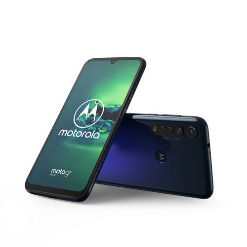 Móvil - Motorola G8 Plus, Azul, 64 GB, 4 GB RAM, 6.3" Full HD+, Snapdragon 665, 4000 mAh, Android