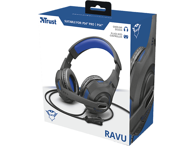 TRUST 23250 GXT307B Ravu PS4 Gaming Kulaklık Siyah_3