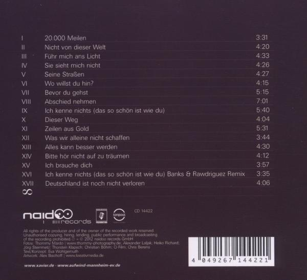Xavier Naidoo - DANKE FÜRS ZUHÖREN - BEST OF  - (CD)
