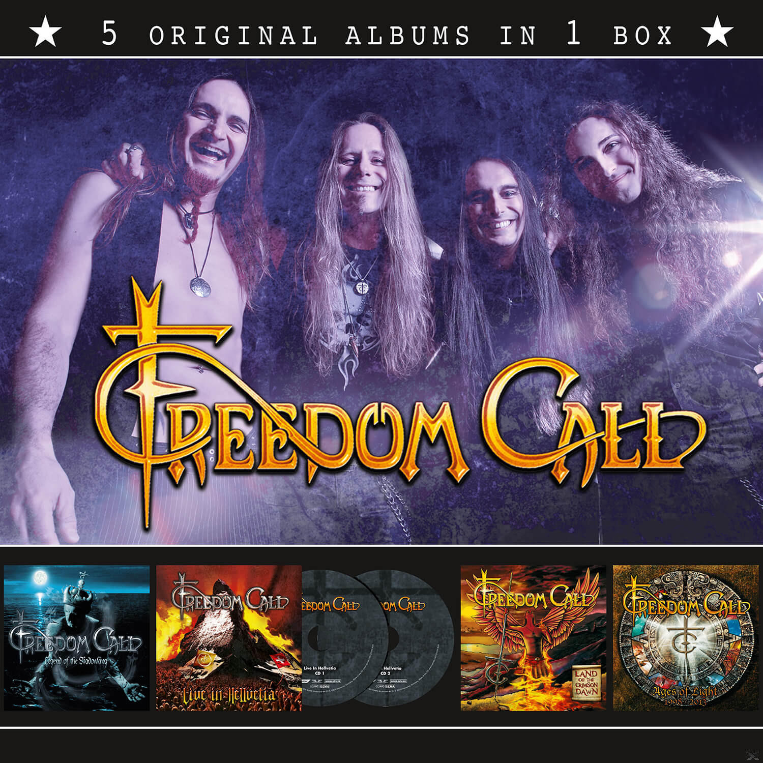 Freedom Call In Original (CD) Box) CALL 1 FREEDOM (5 - Albums 