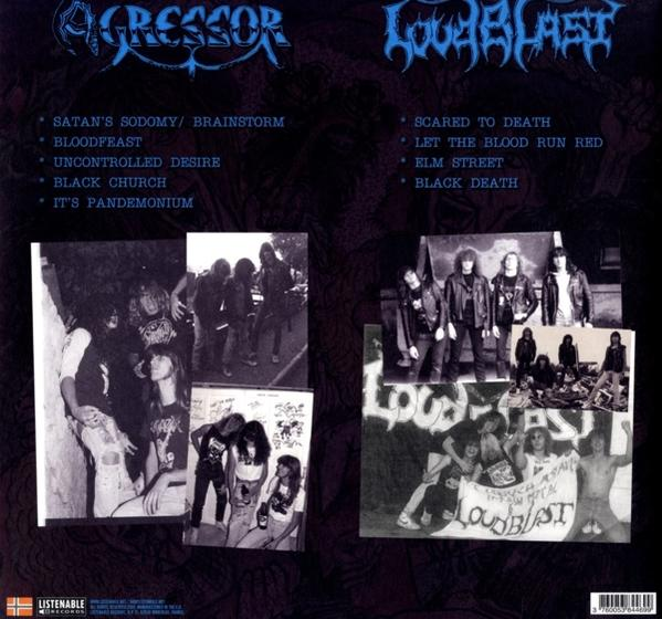 Loudblast, Agressor - Licenced To Trash  - (Vinyl)