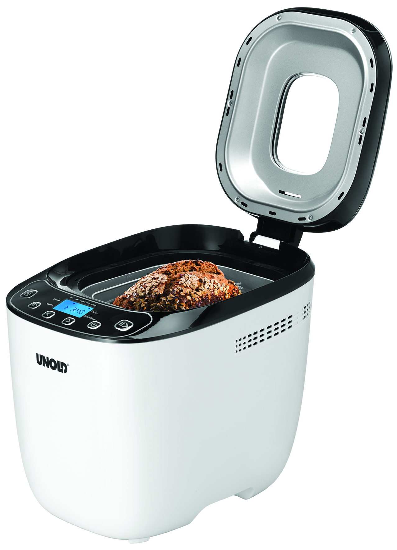 UNOLD 68010 (Brotbackautomat, Weiß/Schwarz)