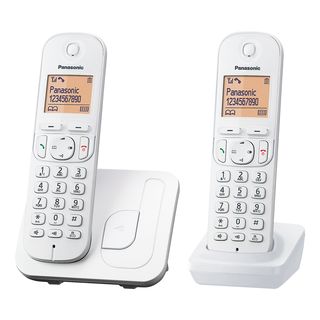 PANASONIC KX-TGC212SL - Telefono fisso senza fili (Bianco)