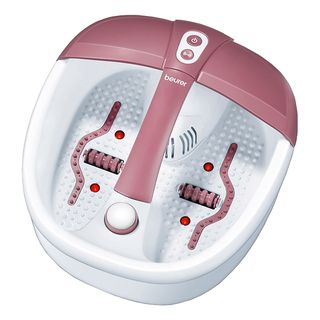 BEURER FB 35 AROMA FOODBATH WHITE/PINK - Fusssprudelbad (Weiss, rot)