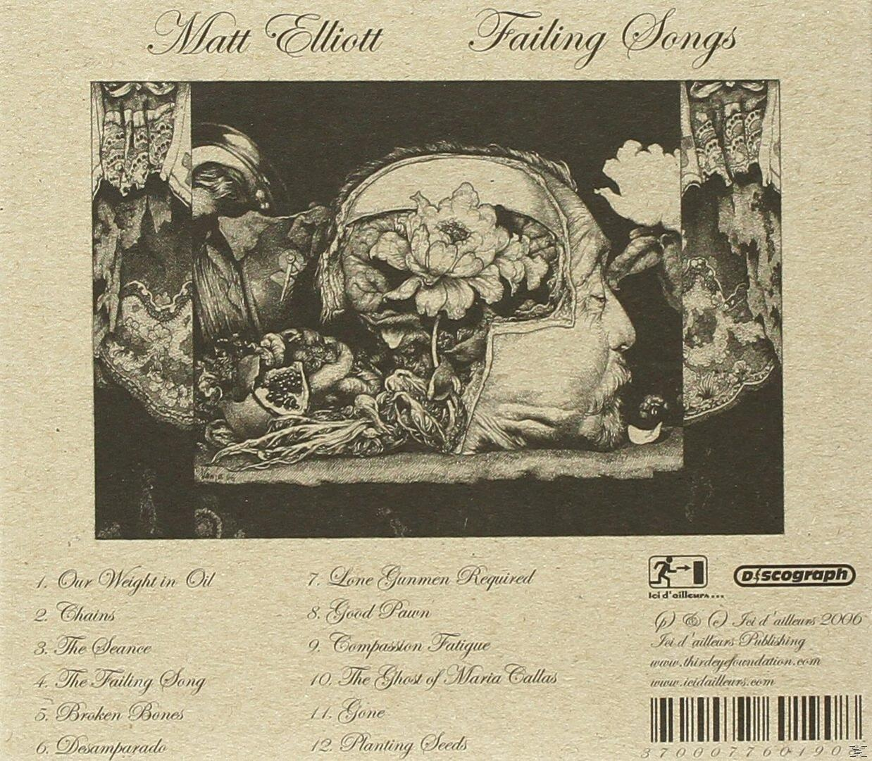 Matt Elliott - Failing Songs  - (CD)