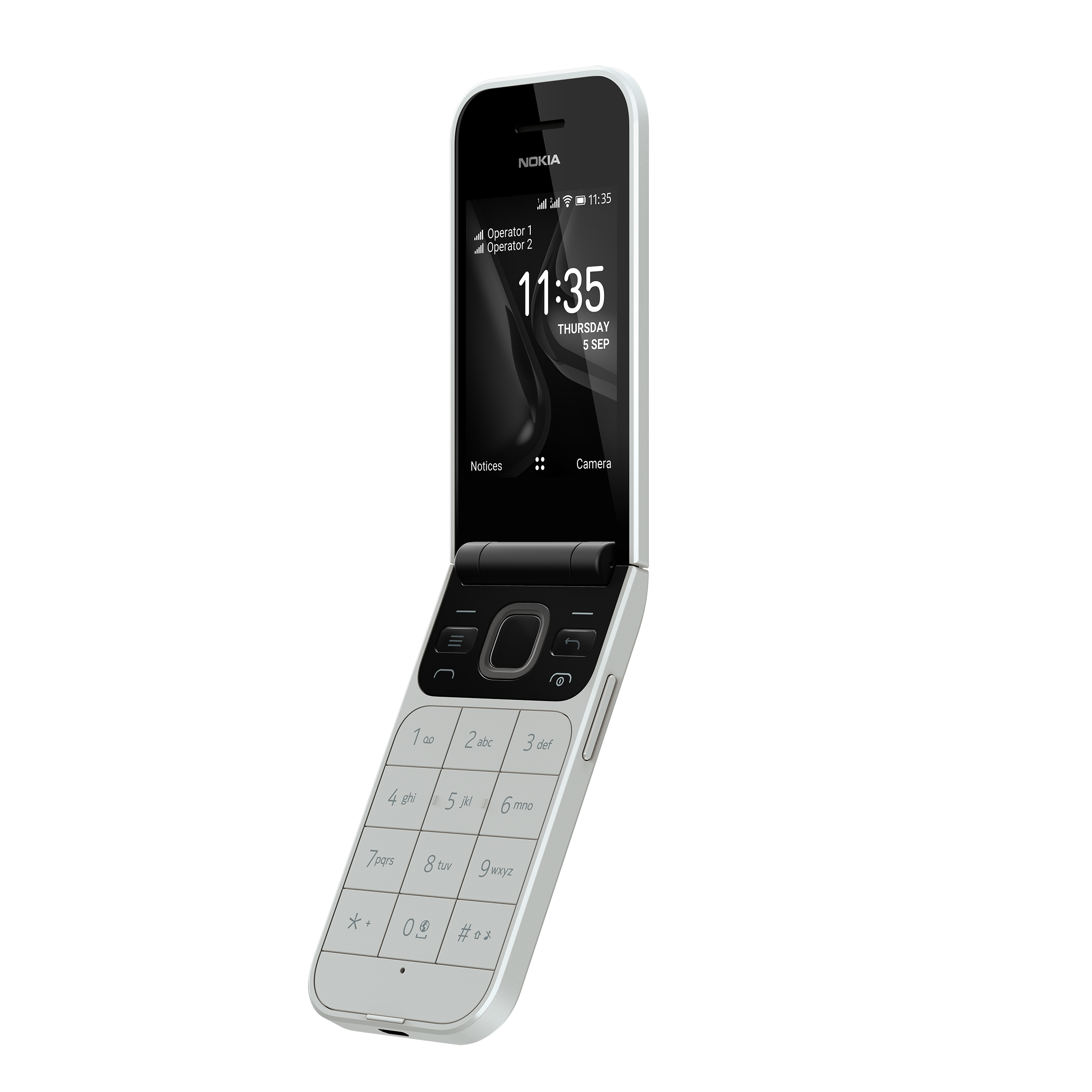 NOKIA 2720 Flip Smartphone, Grau