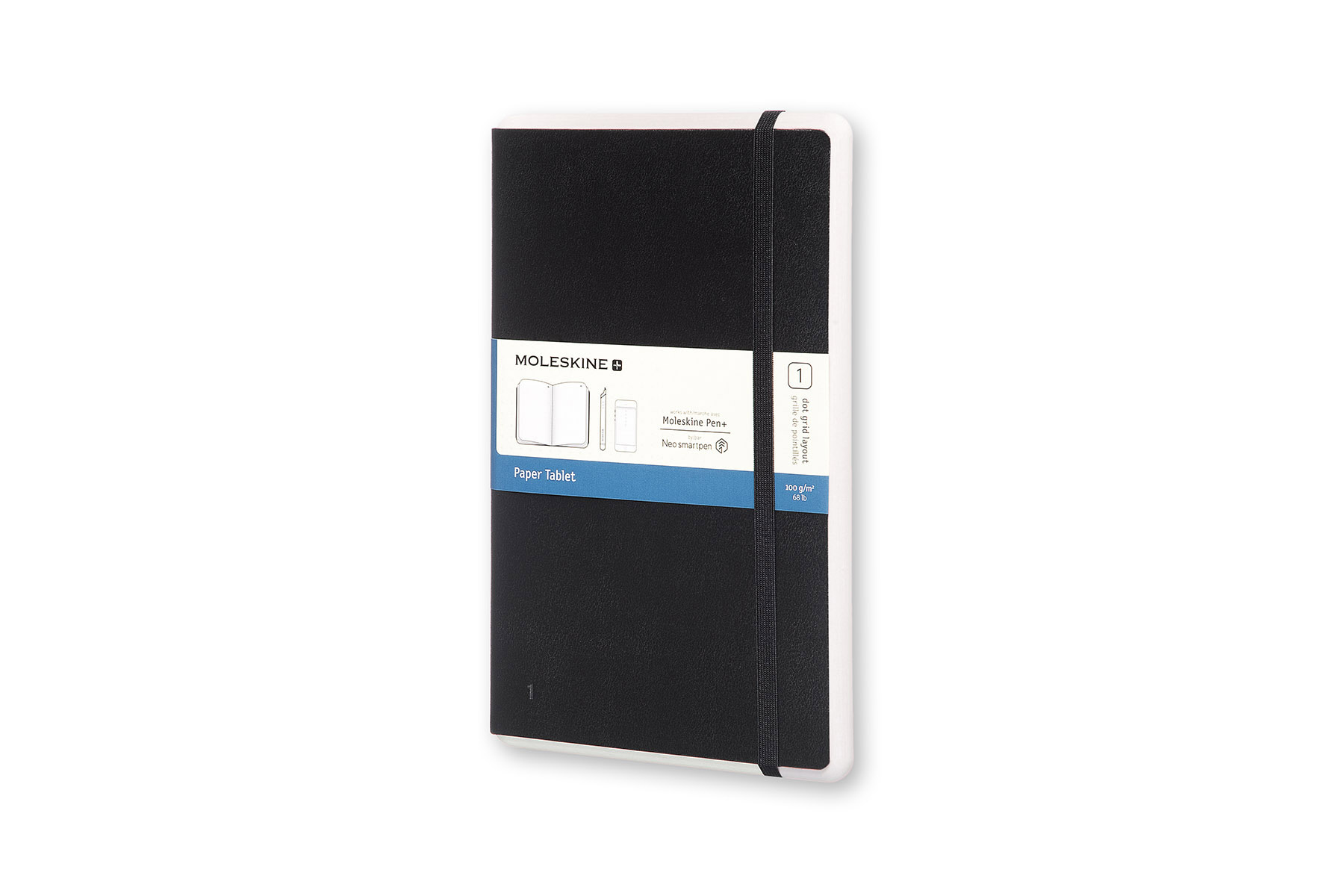 MOLESKINE Paper Tablet Notizbuch, Schwarz