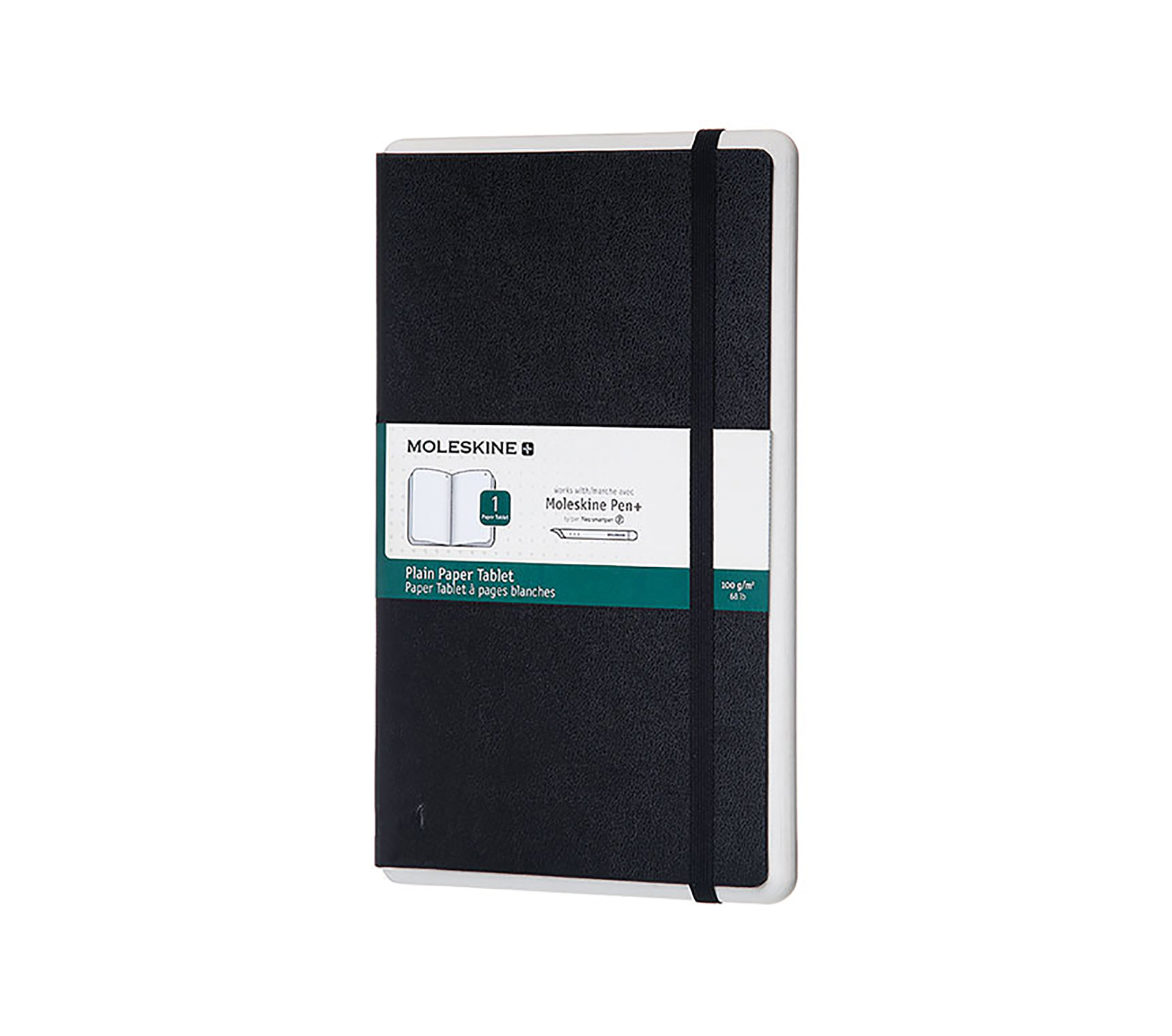 MOLESKINE Paper Paper Tablet, Schwarz