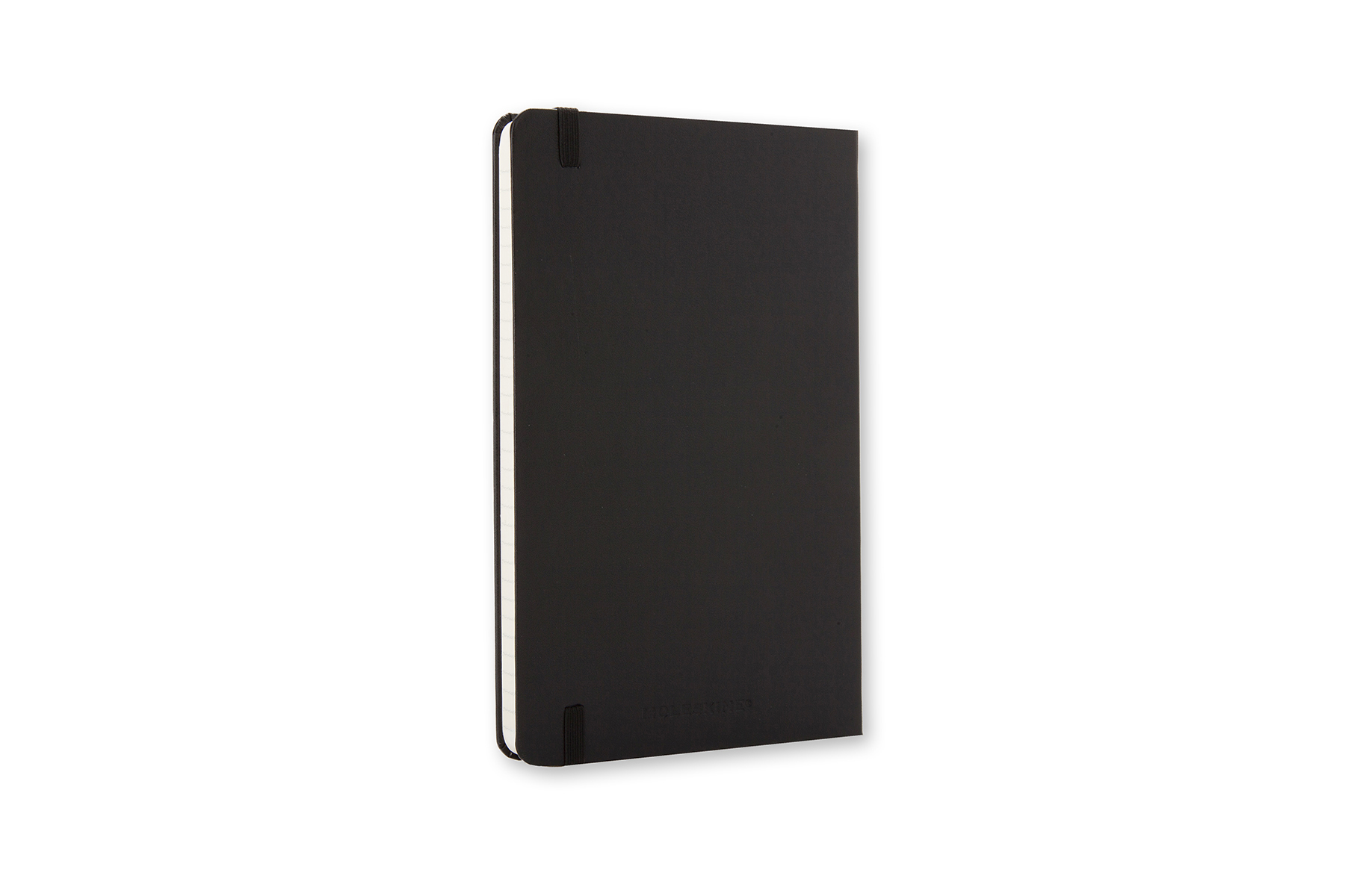 MOLESKINE Notizbuch, Large/A5, Liniert, Hard Cover, Schwarz Notizbuch, Schwarz