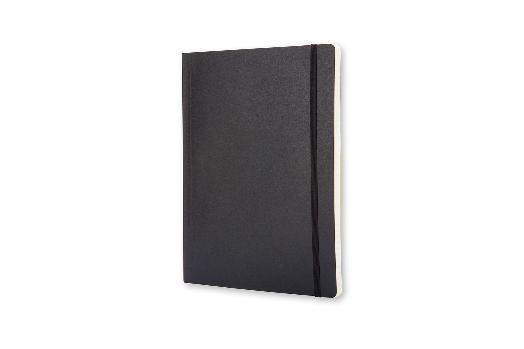 MOLESKINE Liniert, Schwarz Cover, Soft XL, Notizbuch, Schwarz