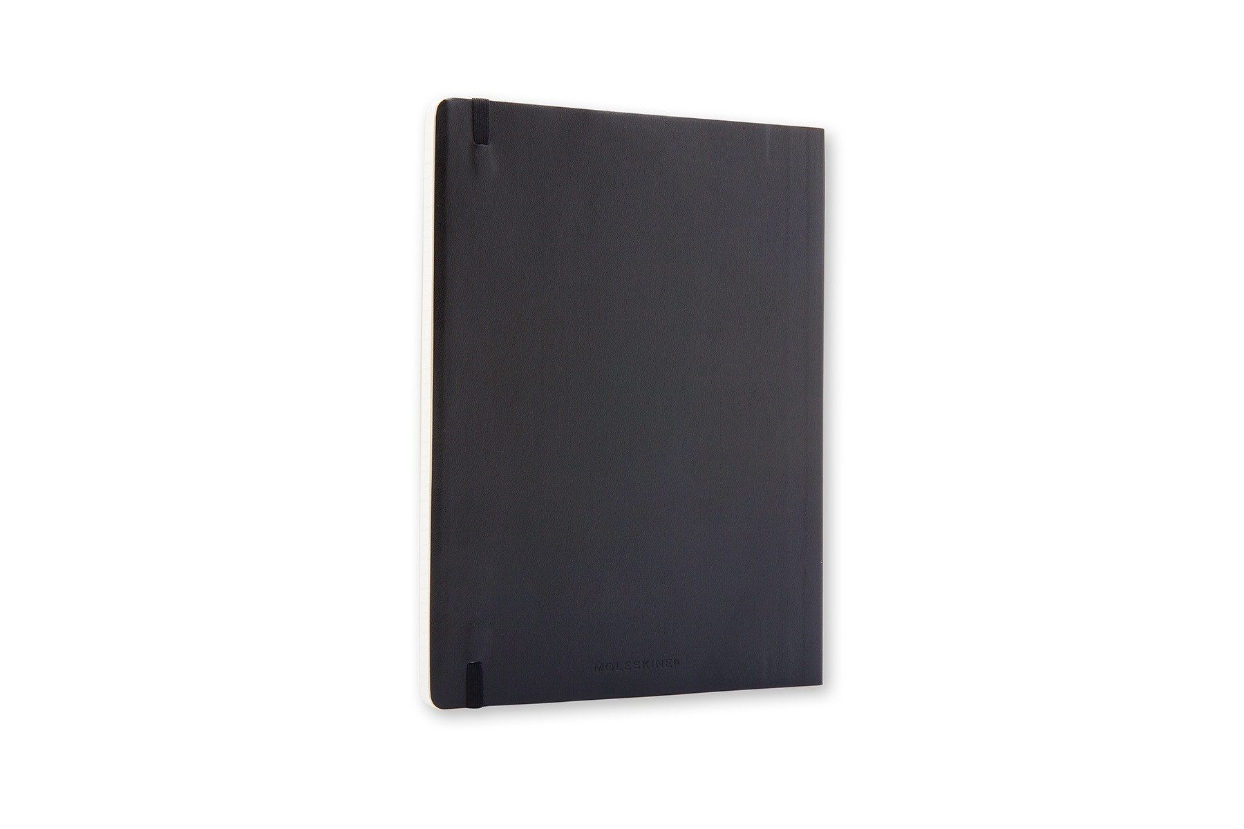 MOLESKINE XL, Liniert, Soft Cover, Schwarz Notizbuch, Schwarz