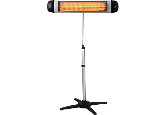 SUNTEC suntec Heat Ray Carbon 3000 outdoor - Riscaldatori di carbonio KLIMATRONIC® - 3000 W - Carbon - Riscaldatore (Argento/nero)