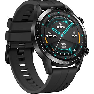 HUAWEI Smartwatch Watch GT 2 Sport Edition 46mm Schwarz mit Silikonarmband
