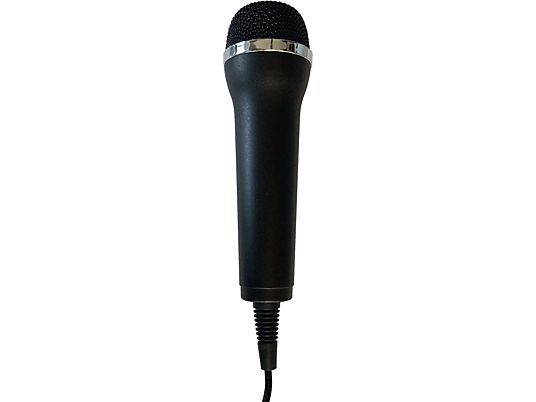 DEEP SILVER Karaoke Games - USB Mikrofon (Schwarz/Silber)