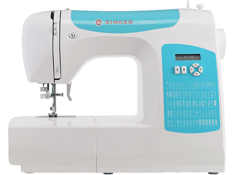 SINGER C5205 Freiarm-Nähmaschine (60 Watt)