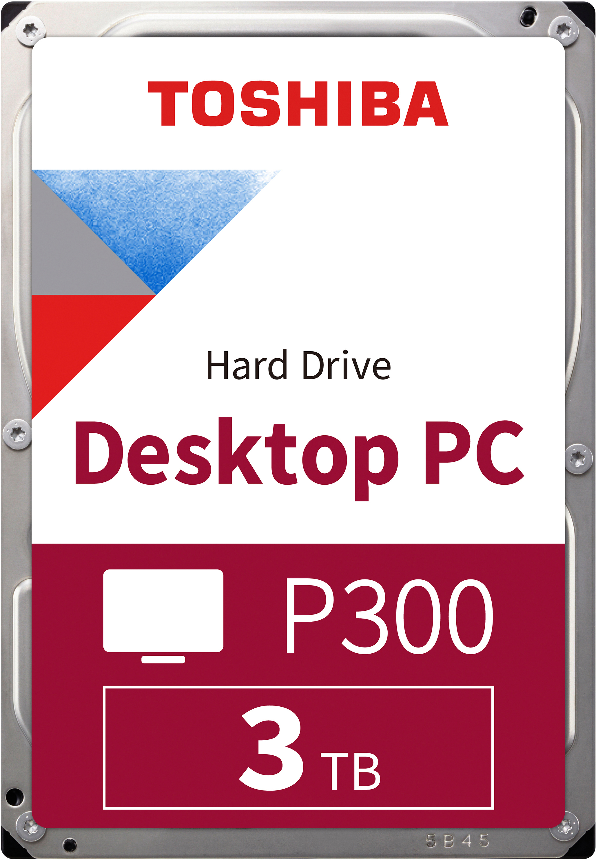 TOSHIBA P300 Festplatte, 3 TB HDD SATA 6 Gbps, 3,5 Zoll, intern