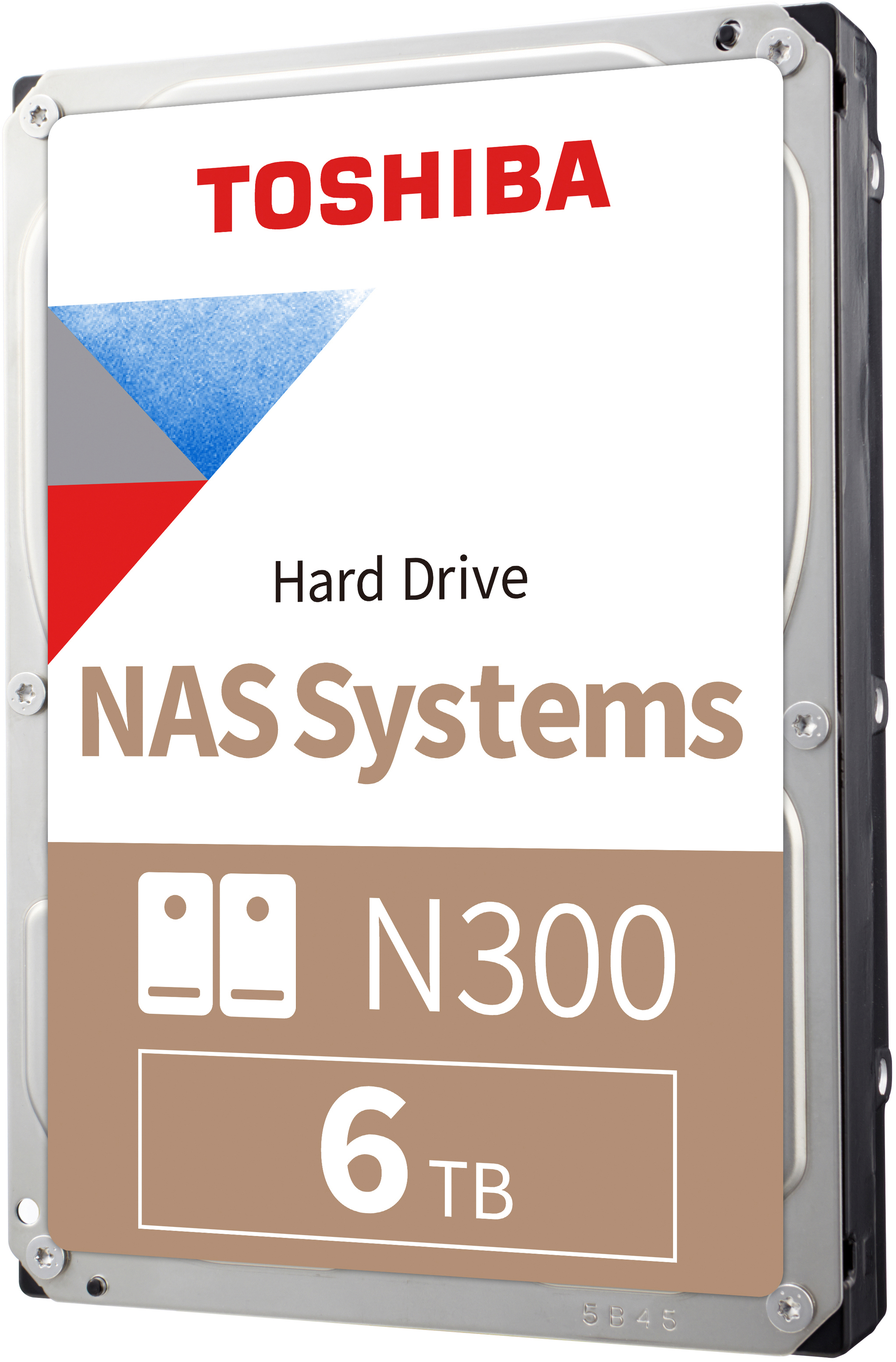 TOSHIBA N300 NAS Hard Drive Festplatte, 6 TB HDD SATA 6 Gbps, 3,5 Zoll, intern