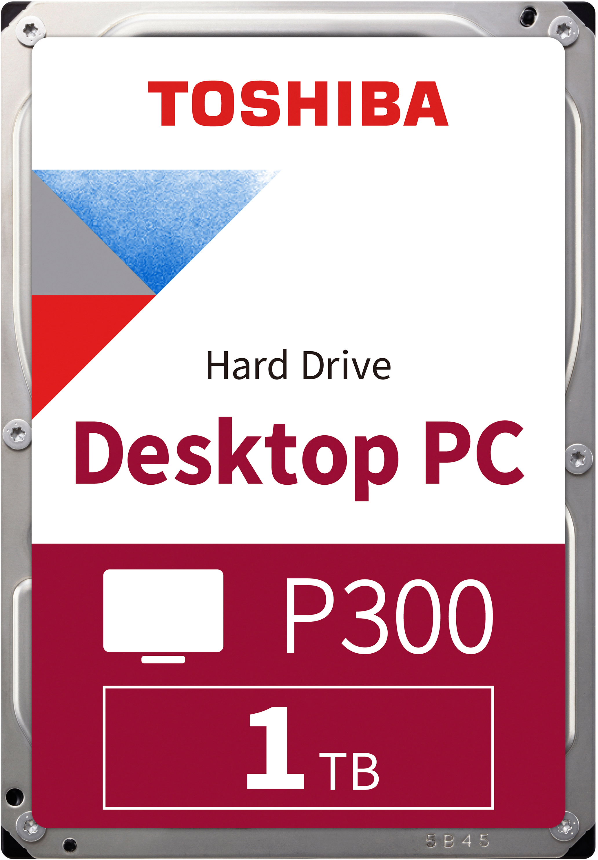 TOSHIBA P300 Festplatte, 1 TB HDD SATA 6 Gbps, 3,5 Zoll, intern