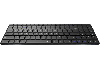 RAPOO Multi-Mode Keyboard E9100M - Black